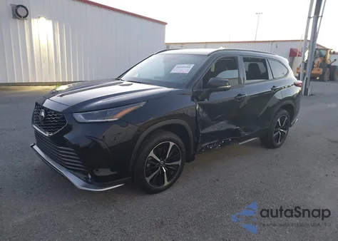 2021 Toyota Highlander Xse from USA, damaged, VIN 5TDLZRAH5MS043571